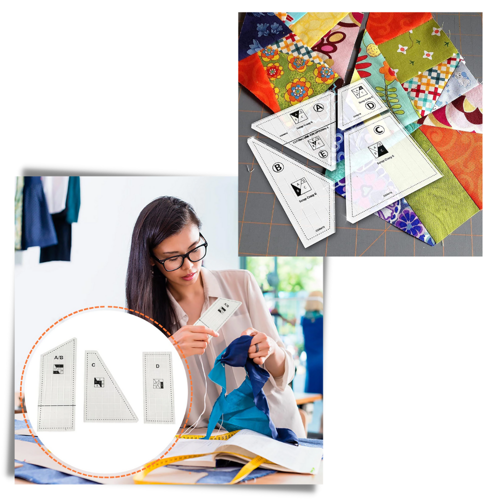 Kreativ quiltingmal