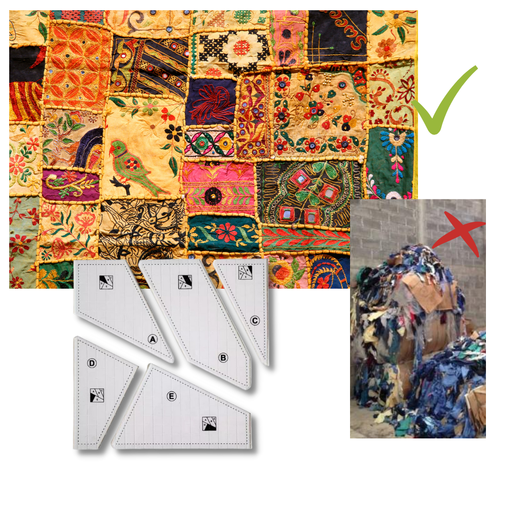 Kreativ quiltingmal