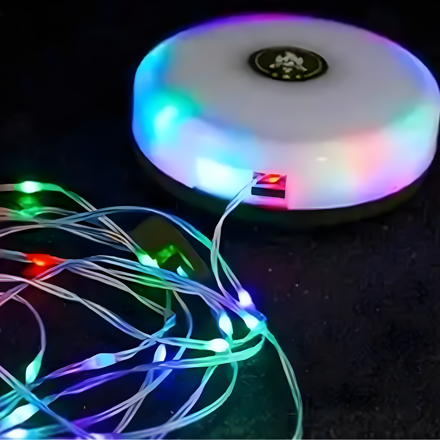 Norvo | CampBeam LED Utendørs Lyslenker – Oppladbare Vanntette Lys med Magnetiske Kroker & 5 Belysningsmodus