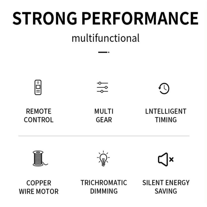 Norvo | Smart Soverom Takvifte med LED Lys