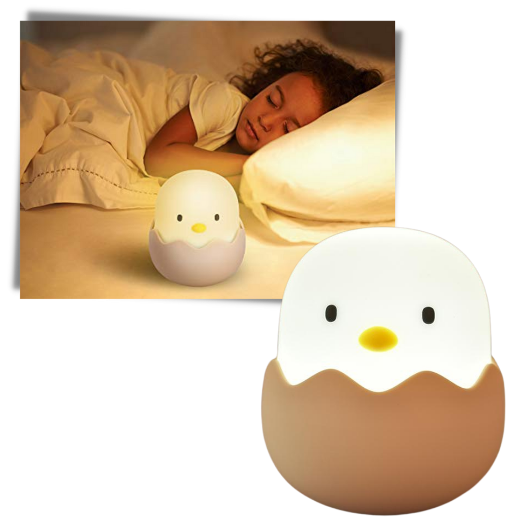 Kylling nattlampe med dimmer