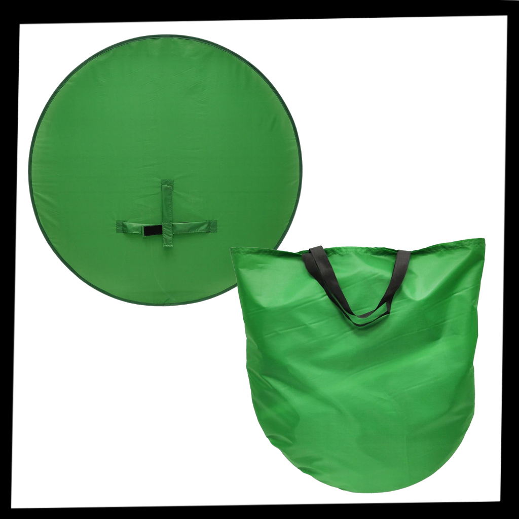 Sammenleggbar green-screen for stol