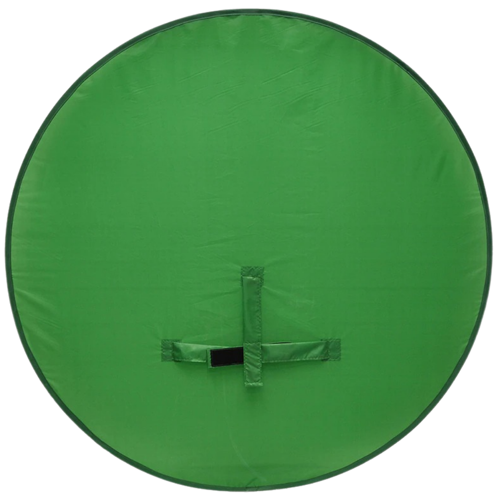 Sammenleggbar green-screen for stol