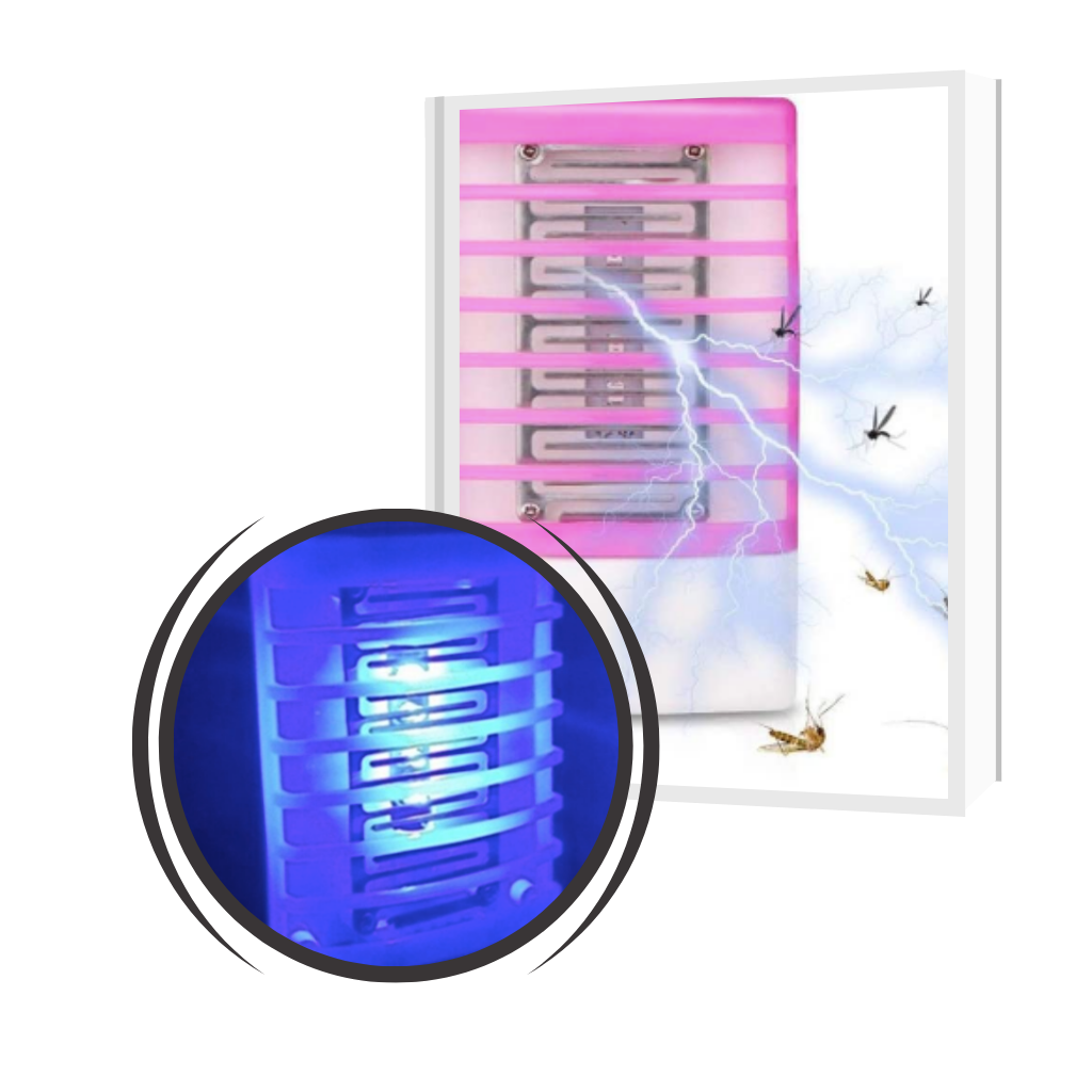Plug-in nattlampe for mygg