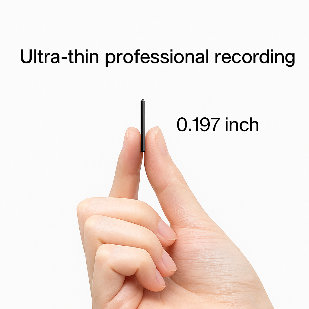 Norvo | Kompakt HD Taleopptaker & MP3 Spiller