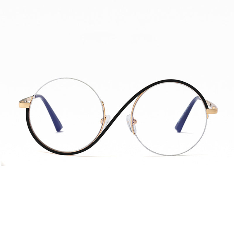Norvo | Cross Halbrand Runde Briller 95929