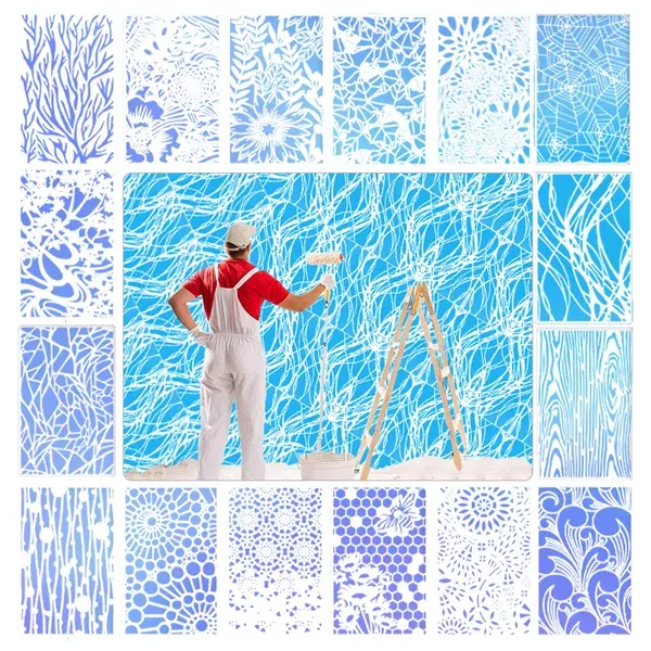 Norvo | 🔥DIY Dekorasjon🌻 - Hagegjerde Stort Blomster Tegning Maler