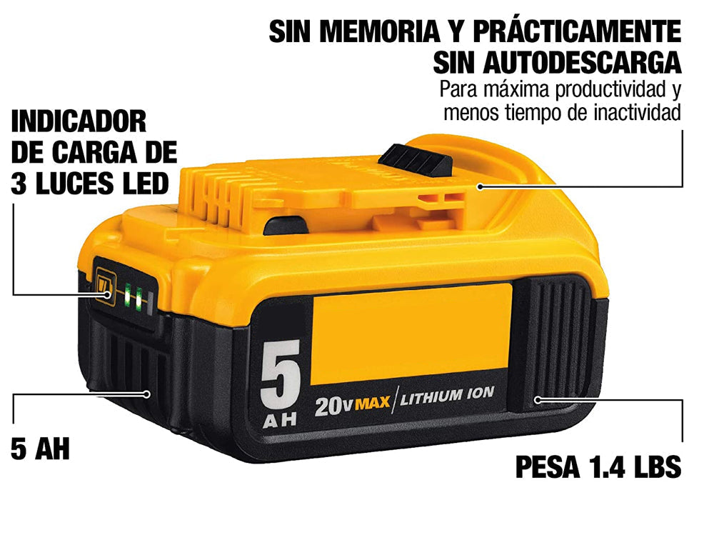 Norvo | Batteri Dcb205 20V 5.0Ah Erstatning