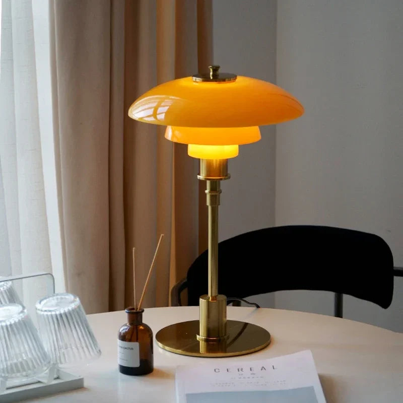 Norvo | LED-bordlampe i glass for lesing