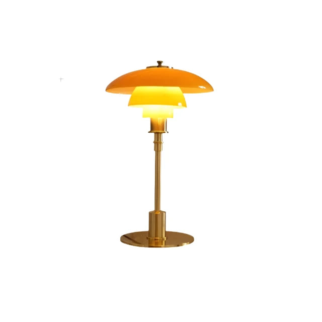 Norvo | Nordic skrivebordslampe i glass – Minimalistisk, moderne og elegant LED-bordlampe, ideell for kontor- og oppholdsrom