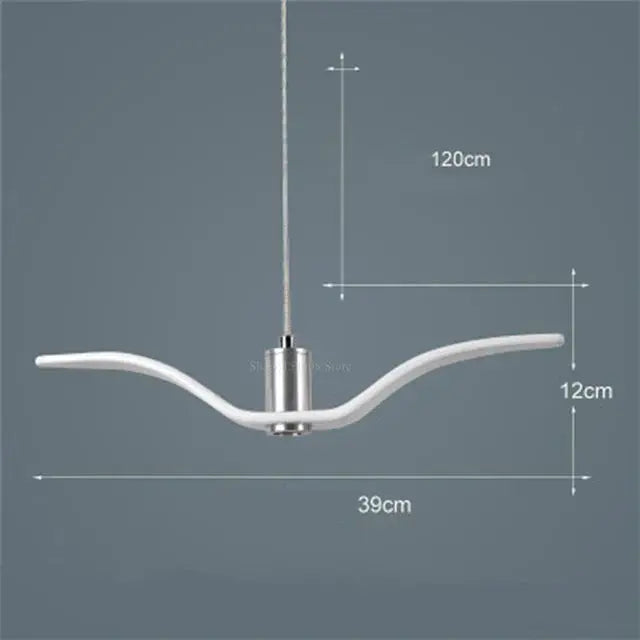 ÉclatAiles - Lampe Design i Form av Fugl