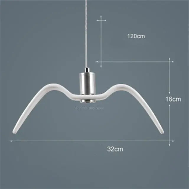 ÉclatAiles - Lampe Design i Form av Fugl