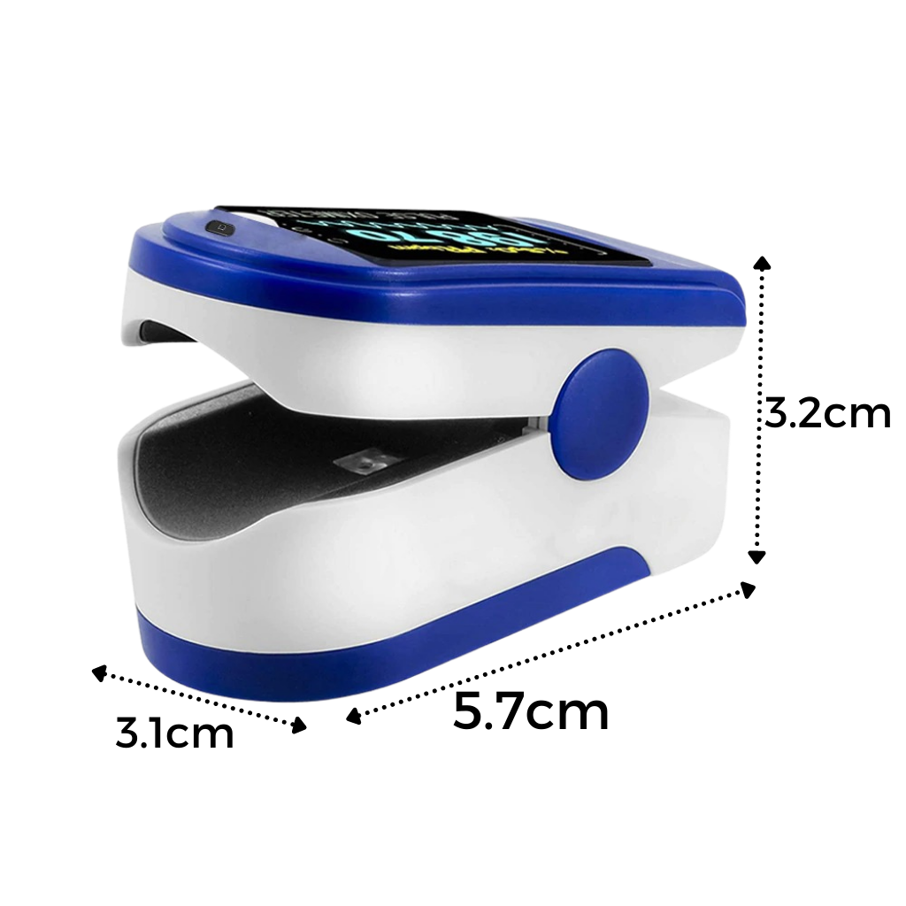 Oksygenmetning: Ultra-presis digitalt pulsoximeter