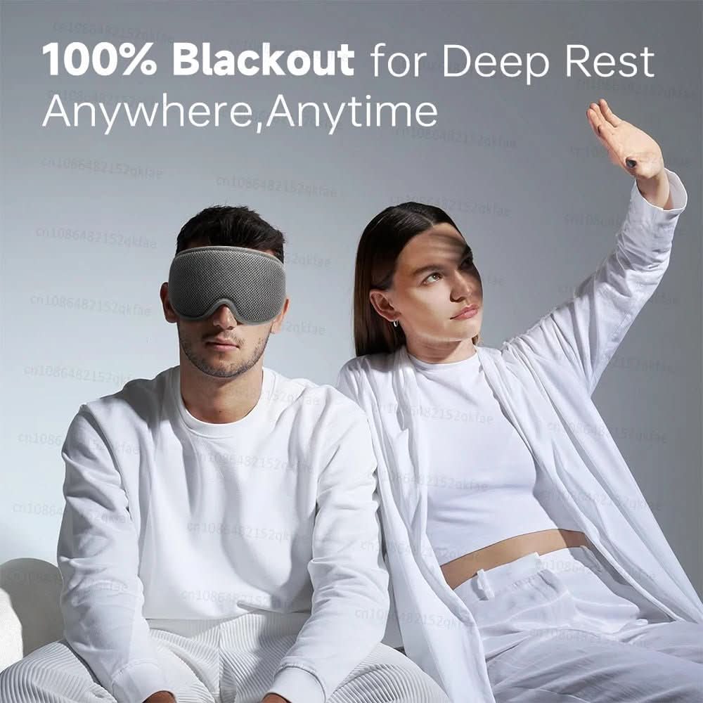 Norvo | Søvnmaske med justerbare øyekopper og ergonomisk design