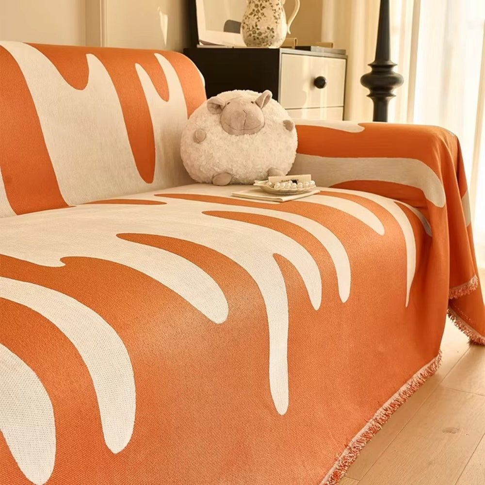 Norvo | Dripping Color Chenille Sofa Cover