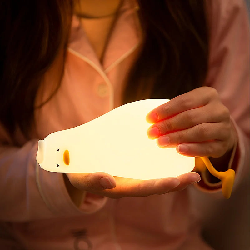Norvo | QuackyGlow LED And Mood Light | Morsom Nattlampe | LED Dekorasjon for Hjem & Barnerom