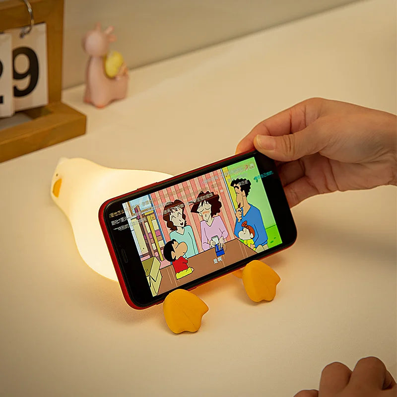 Norvo | QuackyGlow LED And Mood Light | Morsom Nattlampe | LED Dekorasjon for Hjem & Barnerom