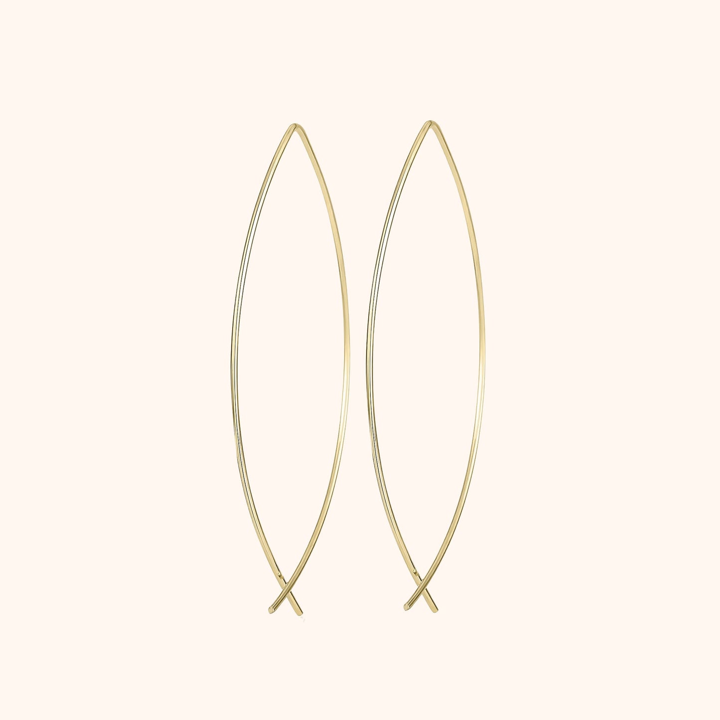 Chic Minimalistiske Øredobber - Lina