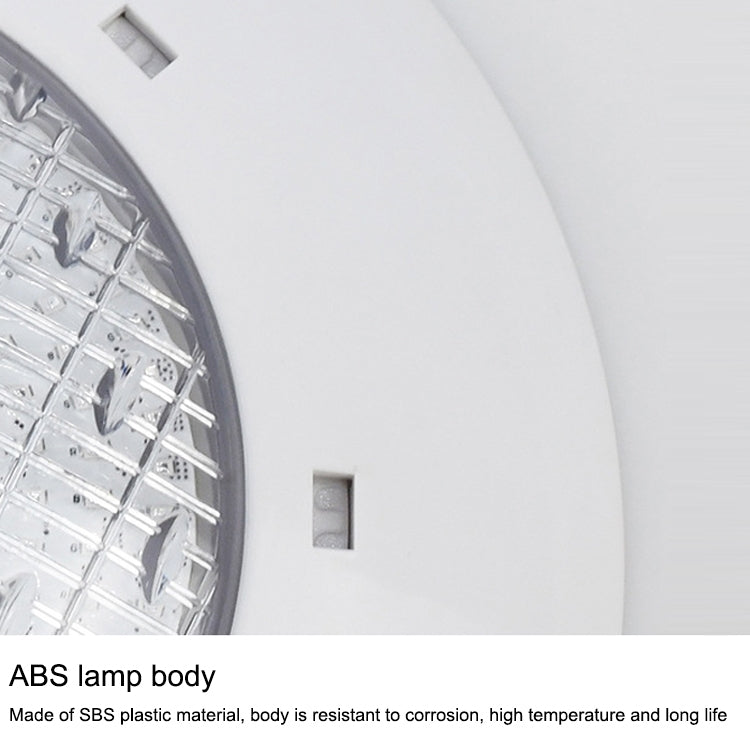 Norvo | 18x3W ABS plastbassengvegglampe undervannsbelysning (Hvit)