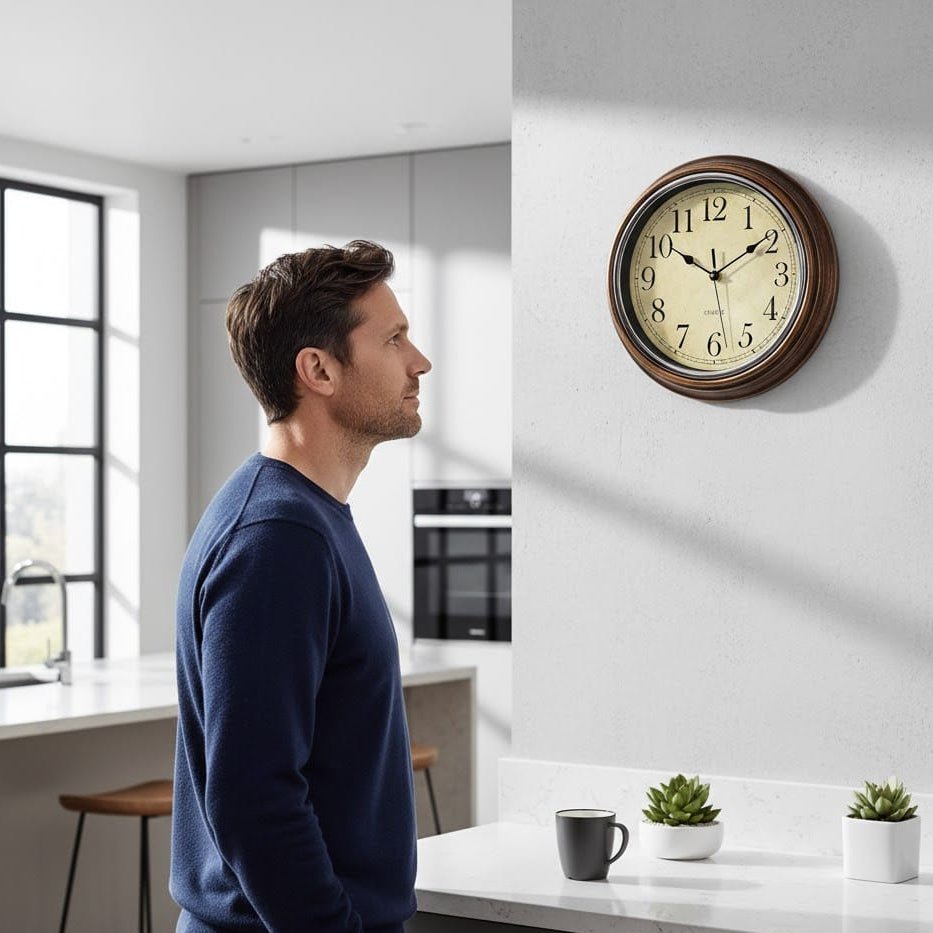 Norvo | Tid_løs veggklokke med elegant design