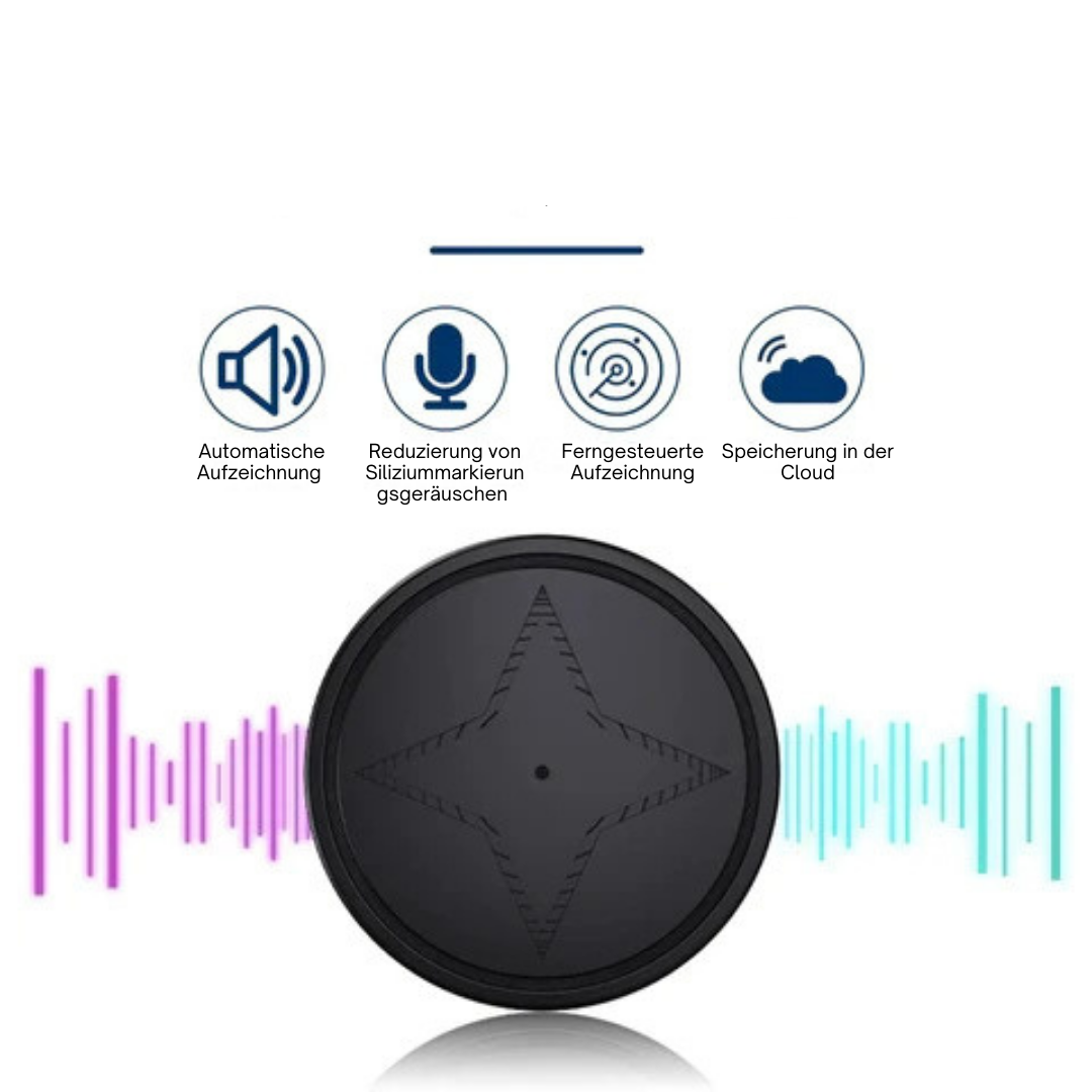 Norvo | Mini Trådløs GPS Tracker med Magnetisk Montering