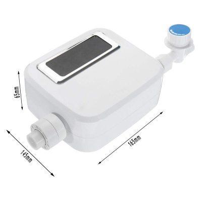 Norvo | Bærbar vannvarmer | Tankløs varmtvannsbereder elektrisk 3500W | Temperaturkontrollknapp