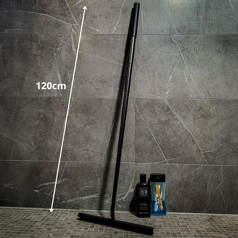 Norvo | Utvidbar Dusjskrape – Teleskopisk Baderomrenser med 120 cm Håndtak