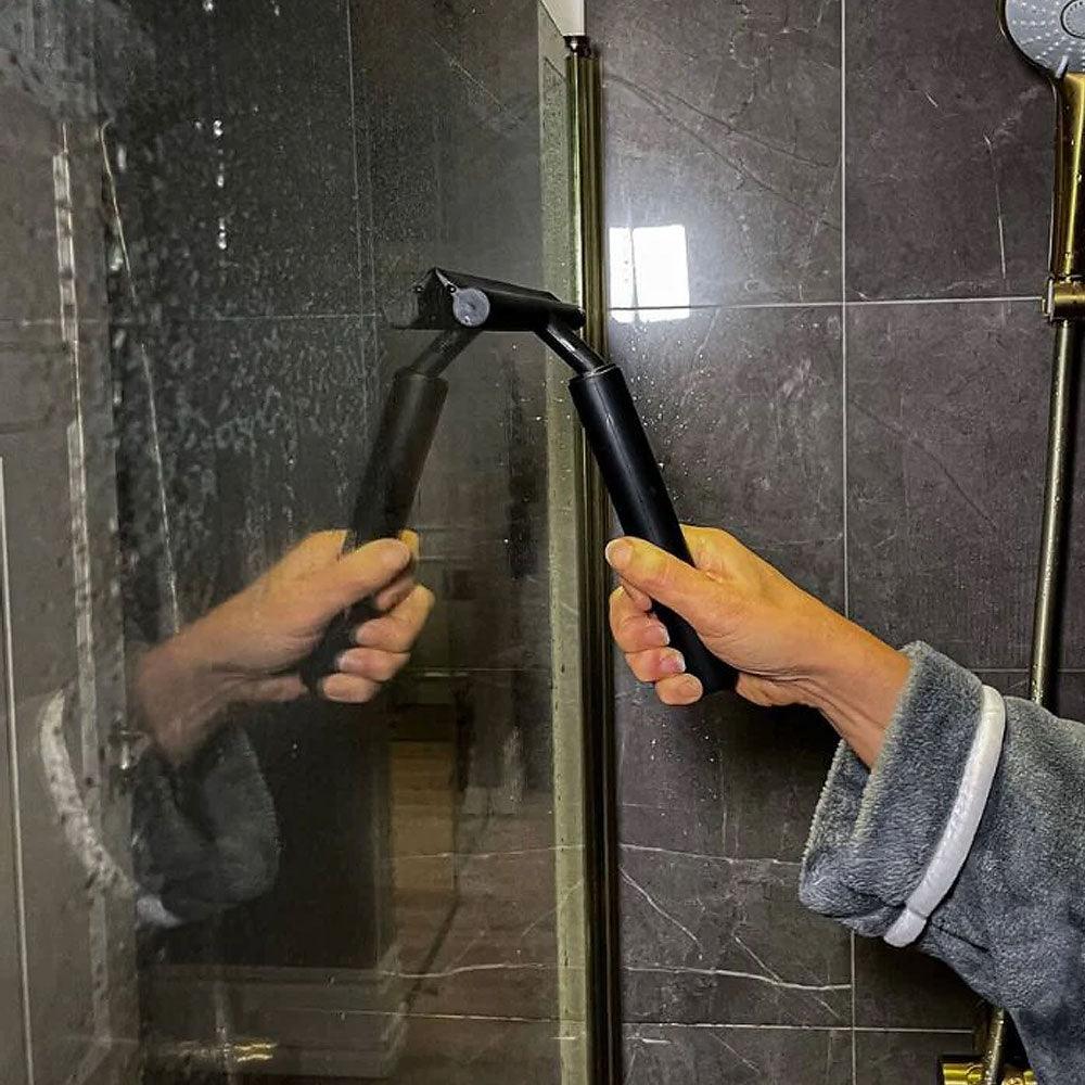 Norvo | Utvidbar Dusjskrape – Teleskopisk Baderomrenser med 120 cm Håndtak