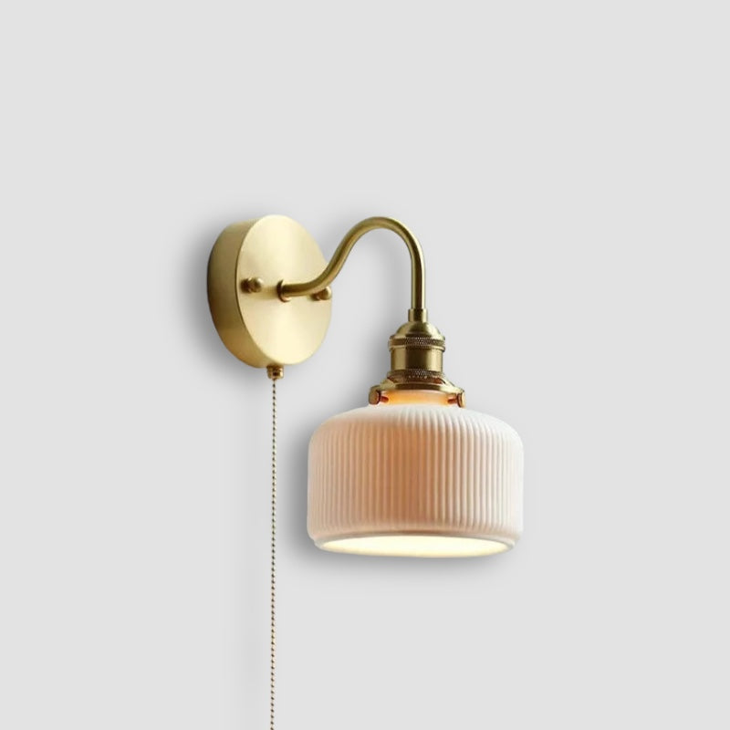 Norvo | ScandiAura – Stilfull Keramisk Vegglampe med Nordisk Design