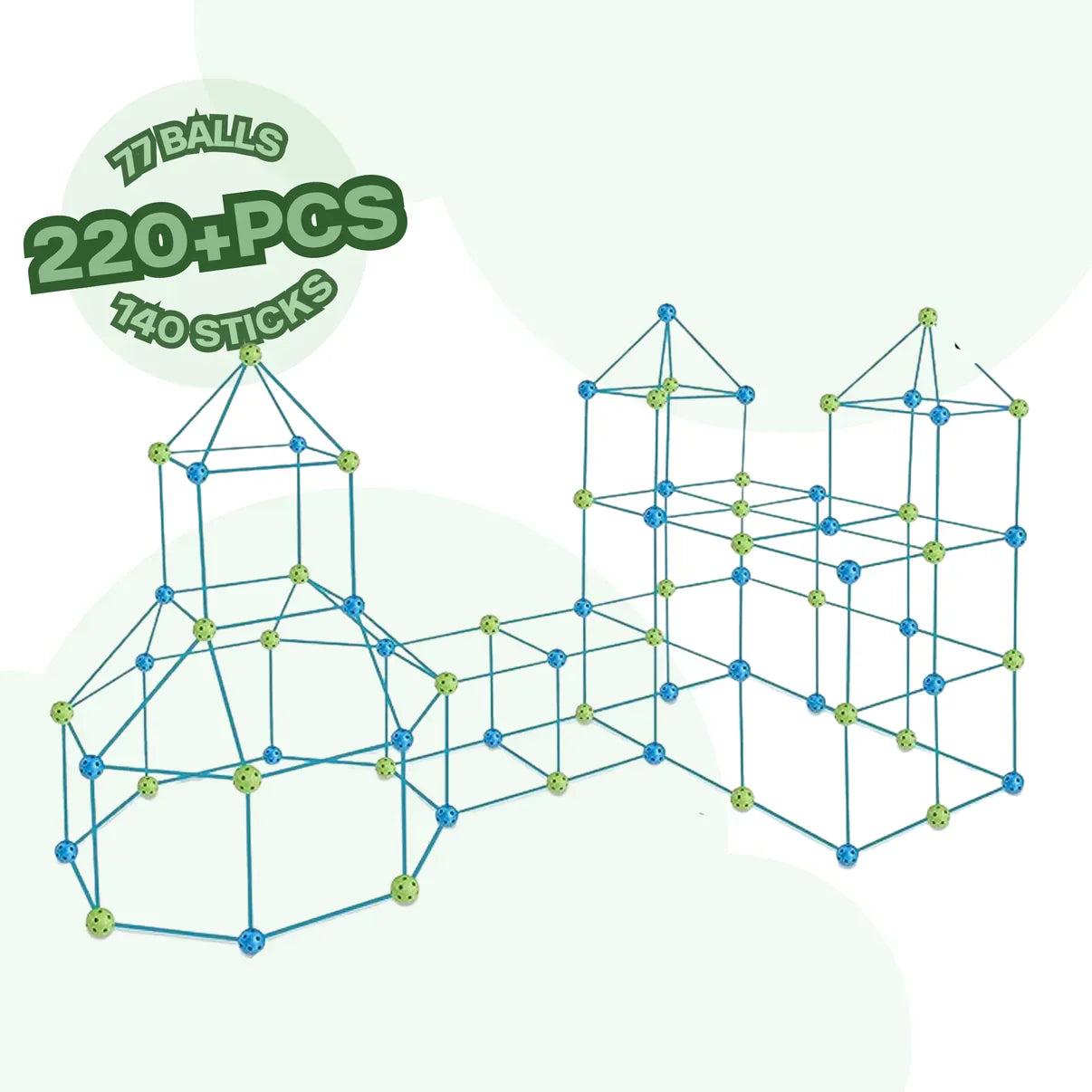 Norvo | Barn Festningsbyggesett – Kreativt Konstruksjonsleketøy