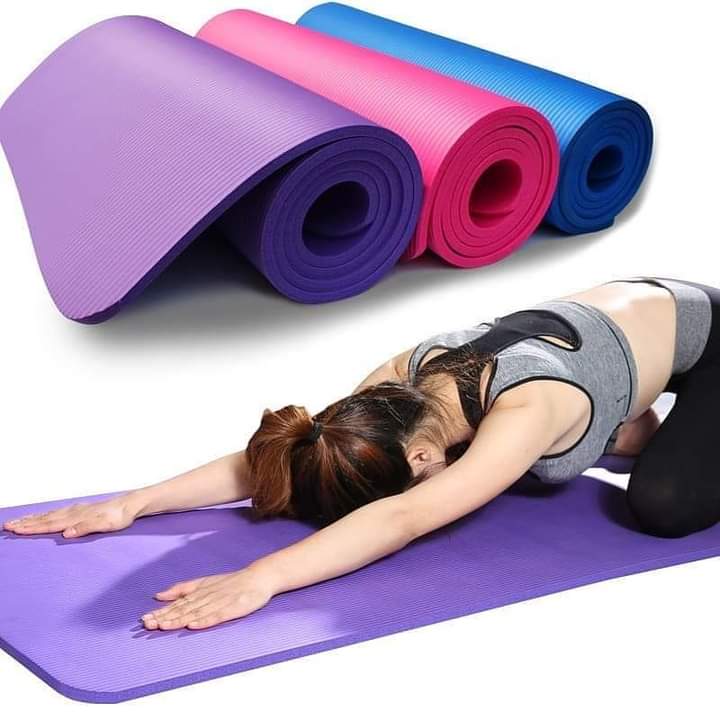 Tykk yoga treningsmatte