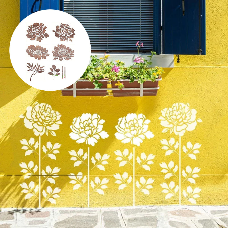 Norvo | Store Blomster Maler for Hagegjerde