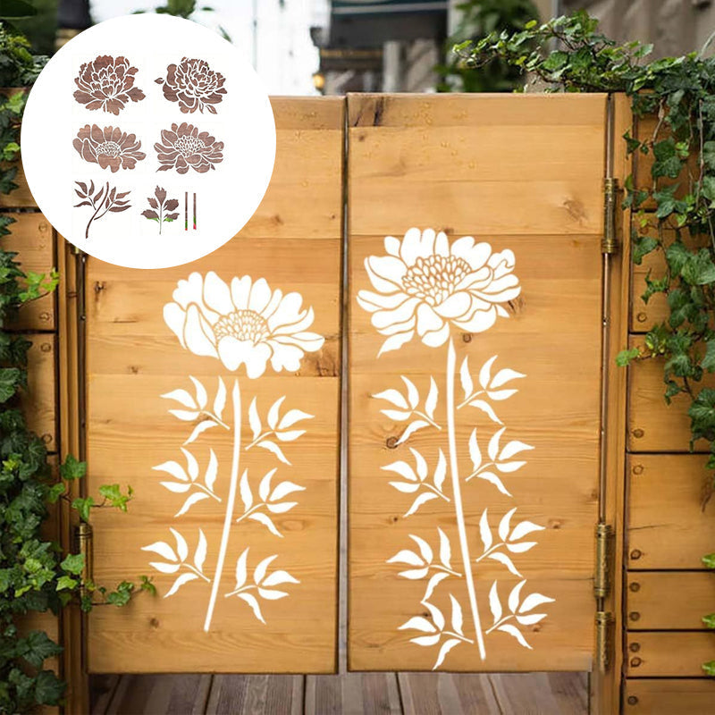 Norvo | Store Blomster Maler for Hagegjerde
