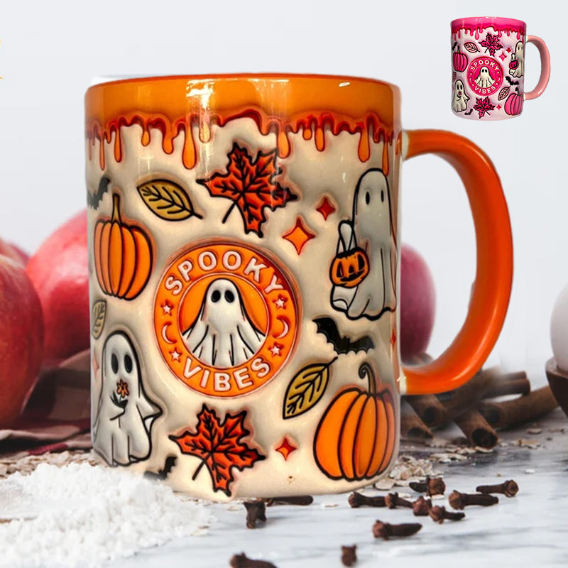 Norvo | Pumpkins kaffekopp med spøkelse