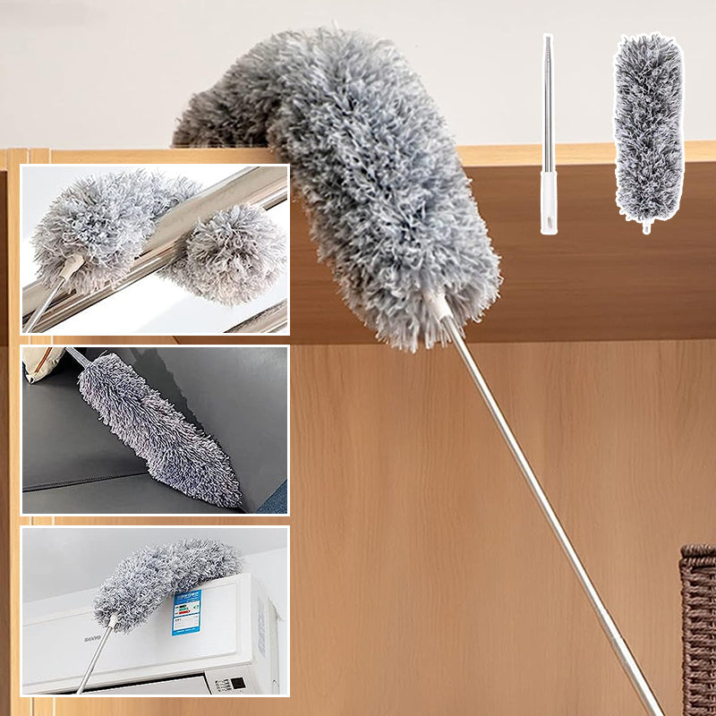 Norvo | Utvidbar vaskbar buet mikrofiber støvkost