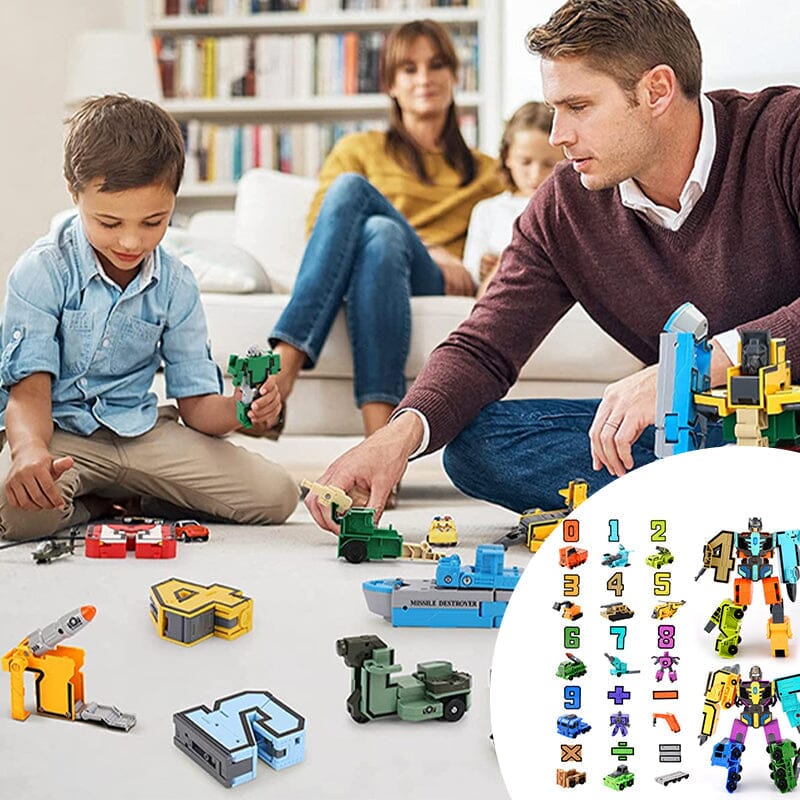 Norvo | Toy Deformation Number Transformer for Kids