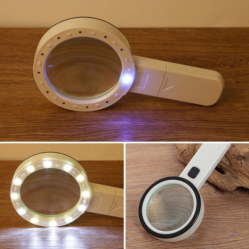 Norvo | 30x optisk forstørrelsesglass med LED lys