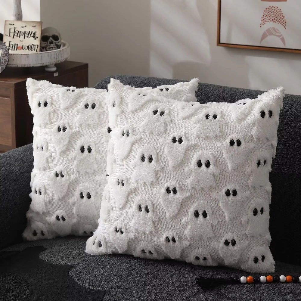 Norvo | Faux fleece Halloween gresskar putevar