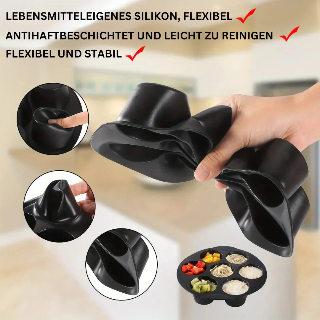 Norvo | Silikon Muffinform for Air Fryer – Non-stick & Fleksibel for Muffins, Cupcakes & Snacks