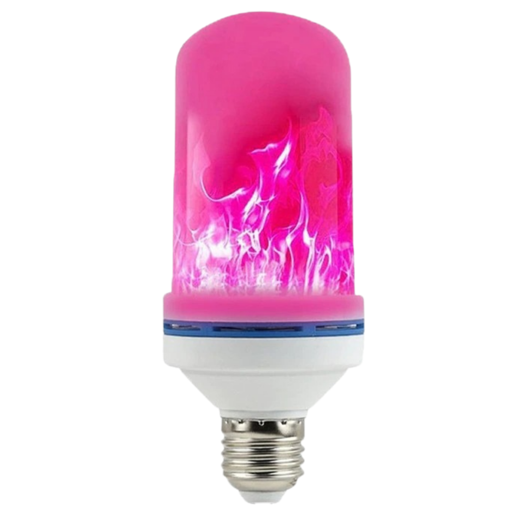 Flimrende LED-flammelampe