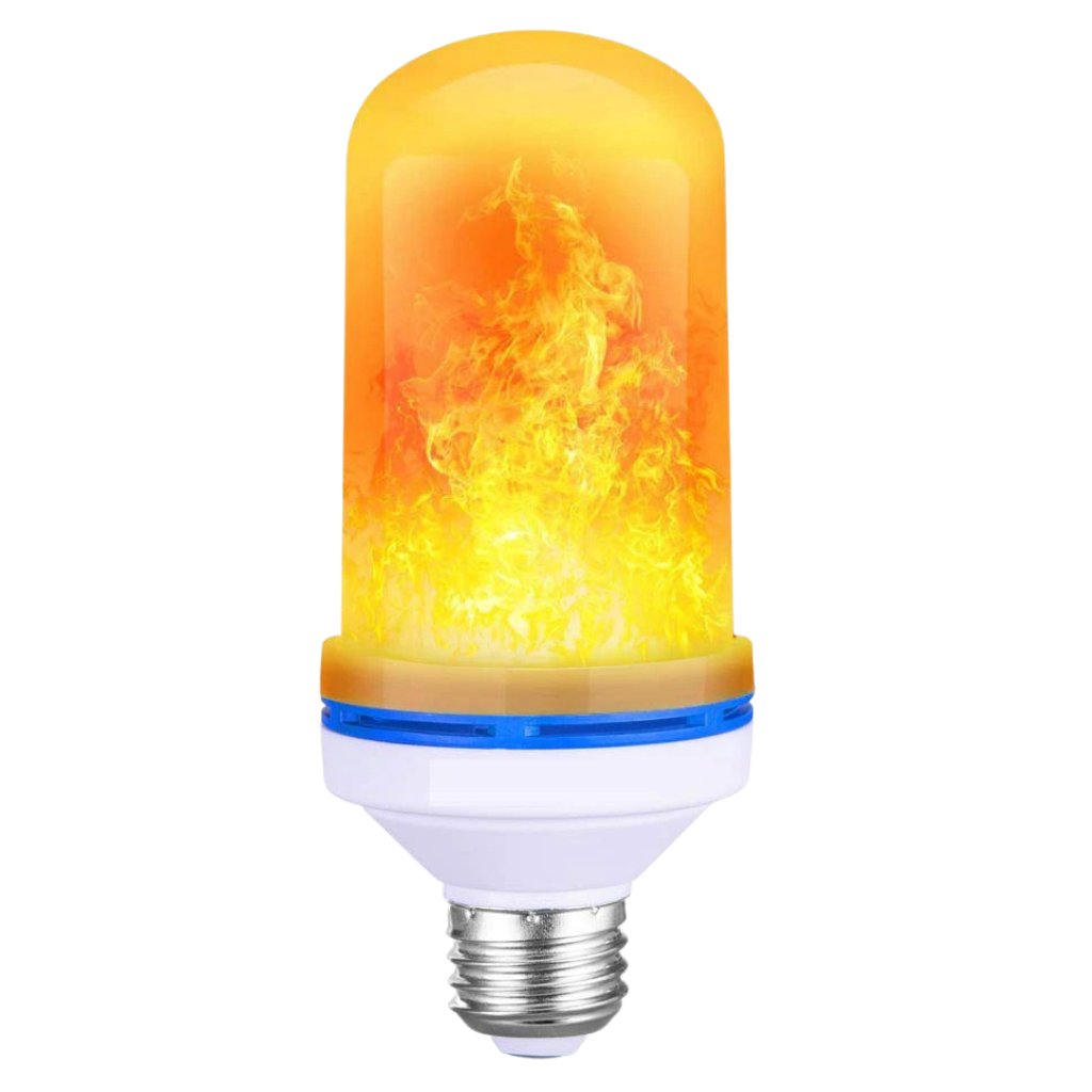 Flimrende LED-flammelampe