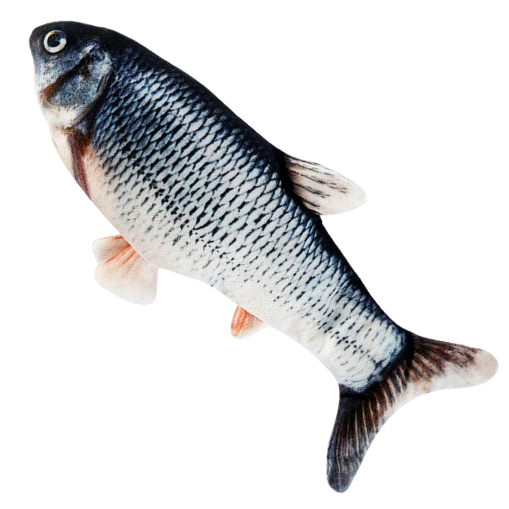 Sprellende fisk katteleke