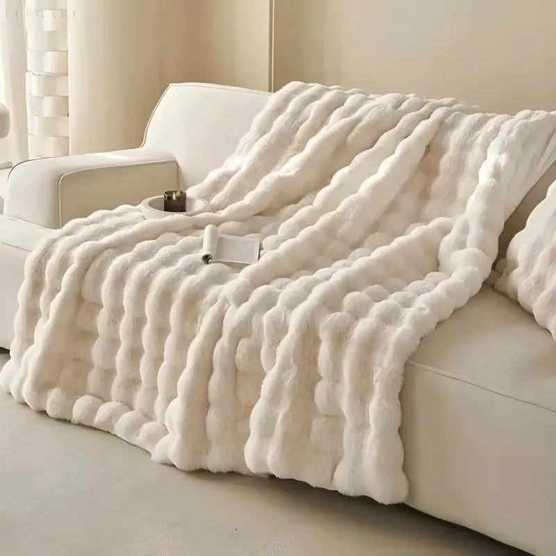 Norvo | Varmende Teppe - varmt teppe for vinter - sofa
