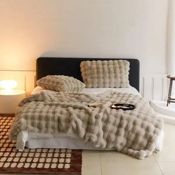 Norvo | Varmende Teppe - varmt teppe for vinter - sofa