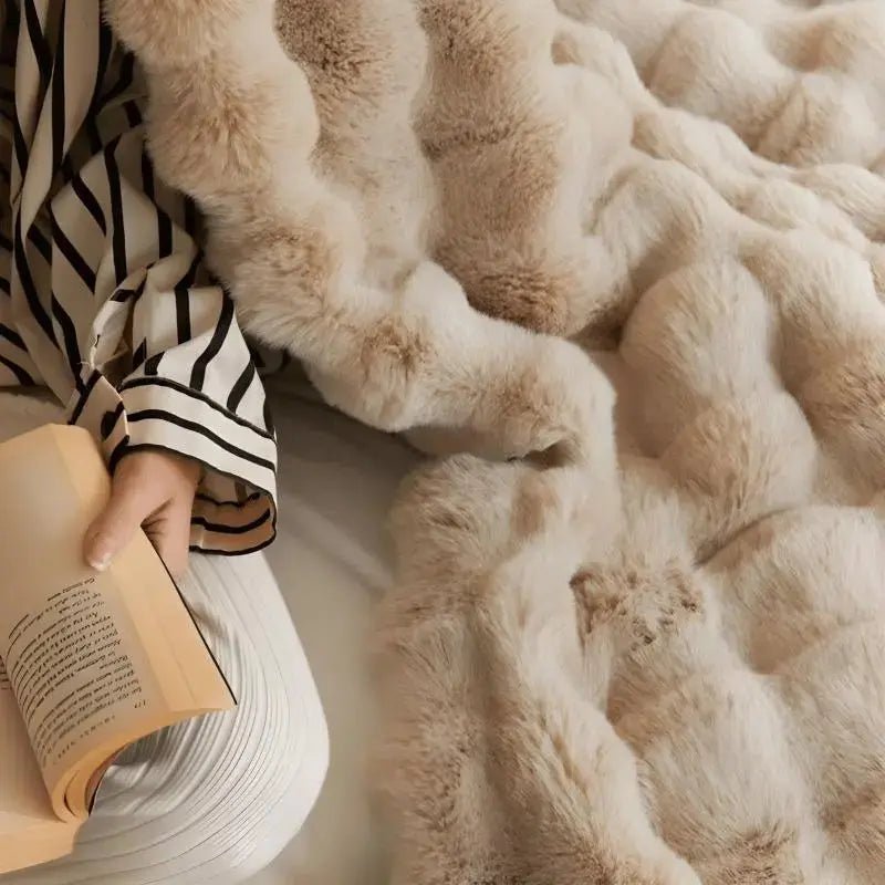 Norvo | Varmende Teppe - varmt teppe for vinter - sofa