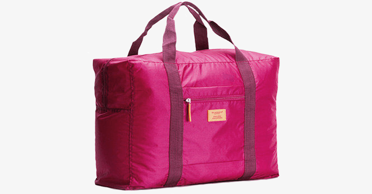 Norvo | Sammenleggbar bagasje - Laget av vanntett, slitesterk nylon - Praktisk organisert - Passer for lagring, 37 x 45