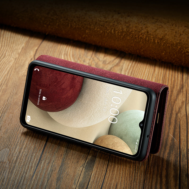 Norvo | 2 i 1 avtagbart flip lærveske for Samsung Galaxy