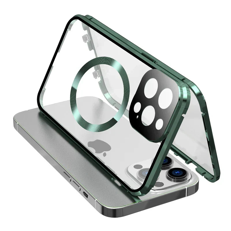 Norvo | Full beskyttelse metallramme etui for iPhone
