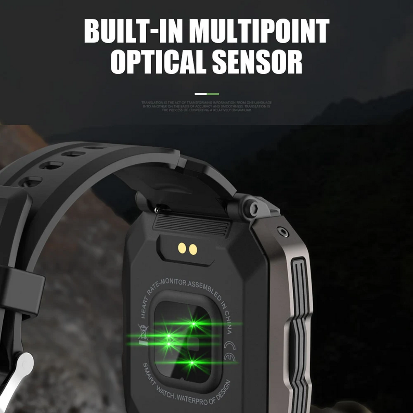 Norvo | Topprangerte militære armé taktiske funksjoner langvarig batteri indestructible robust smartklokke