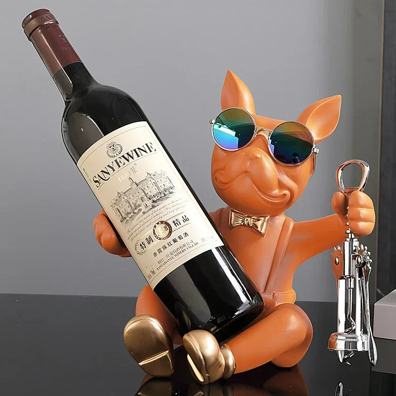 ServiPup – Hund Vin Oppbevaring Dekorasjon